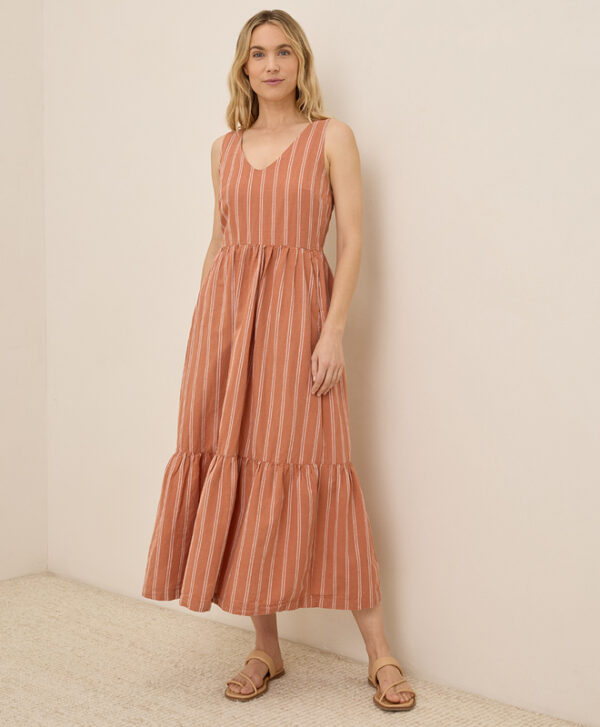 Canopy Linen Blend Easy Tank Dress